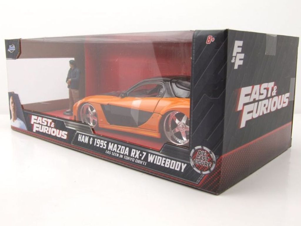 Jada – Mazda RX7 Metallisches Fahrzeug, Druckguss. Aus der Produktbild 20
