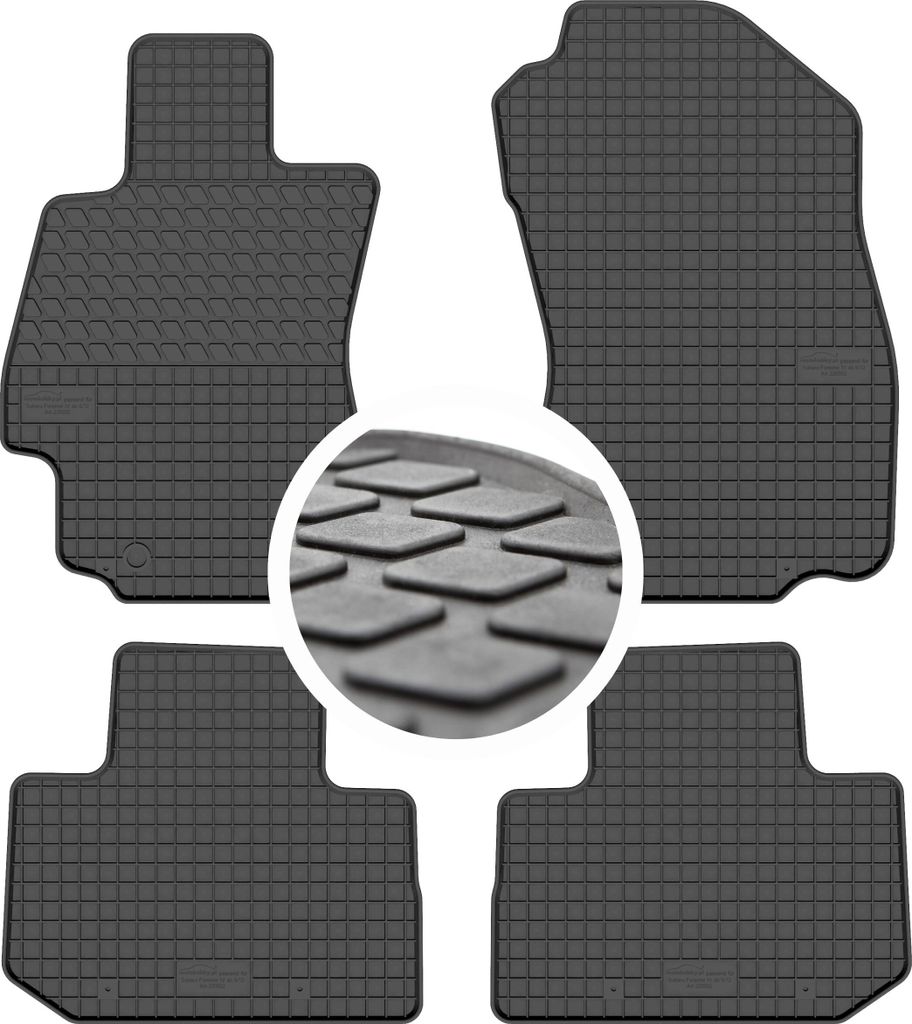 Auto-Fußmatten gummimatten für Subaru Forester IV