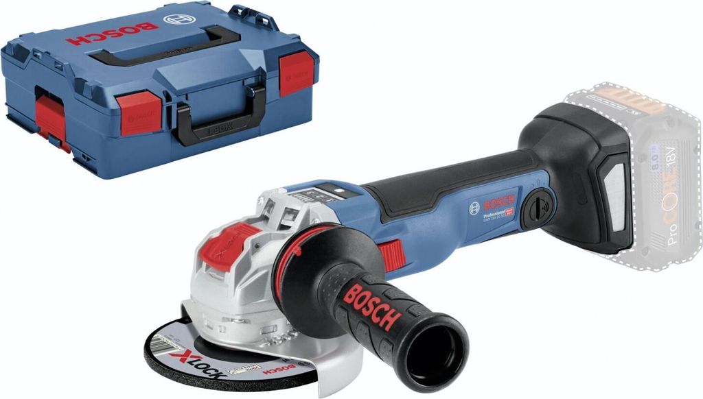 Bosch GWX 18V -10 SC Akku-Winkelschleifer Produktbild