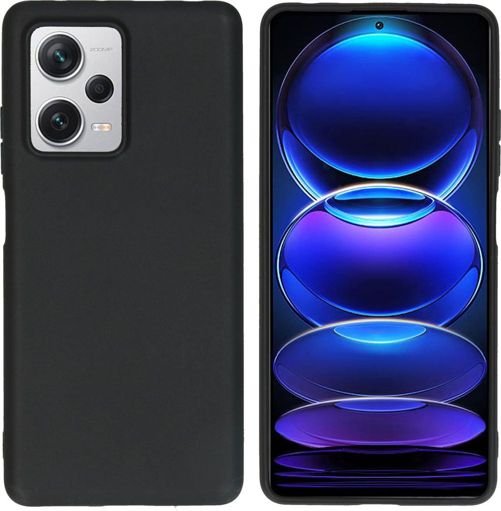 imoshion TPU Color Cover Xiaomi Redmi Note 12 Pro Plus - Schwarz
