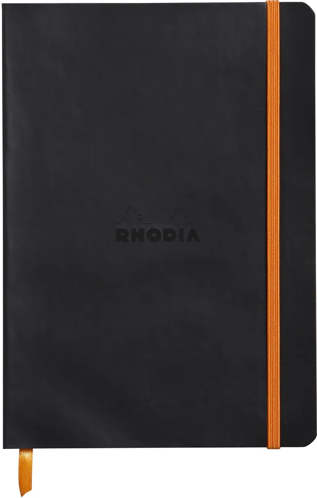 RHODIA 117452C Taccuino RHODIA RHODIARAMA, DIN A5, punteggiato, nero