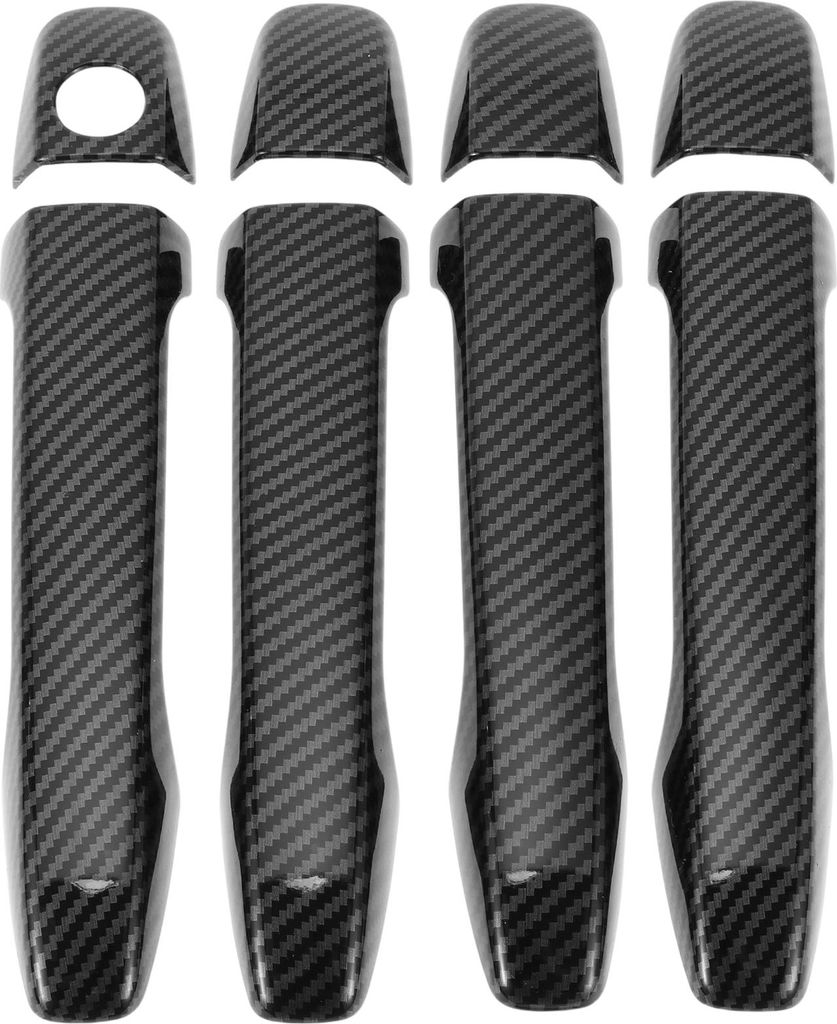 Türgriffabdeckung für Toyota Prius 2010-2015 Langlebige Heckklappengriffabdeckung ABS 1 Set Carbon Fiber Black