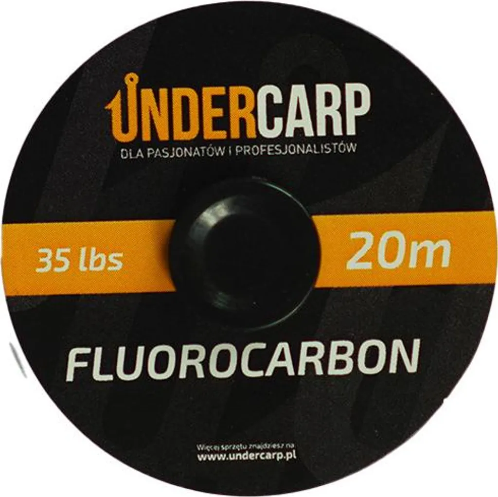 Fluorocarbone 35 lbs haute résistance bobine de 20 m pour bas de ligne