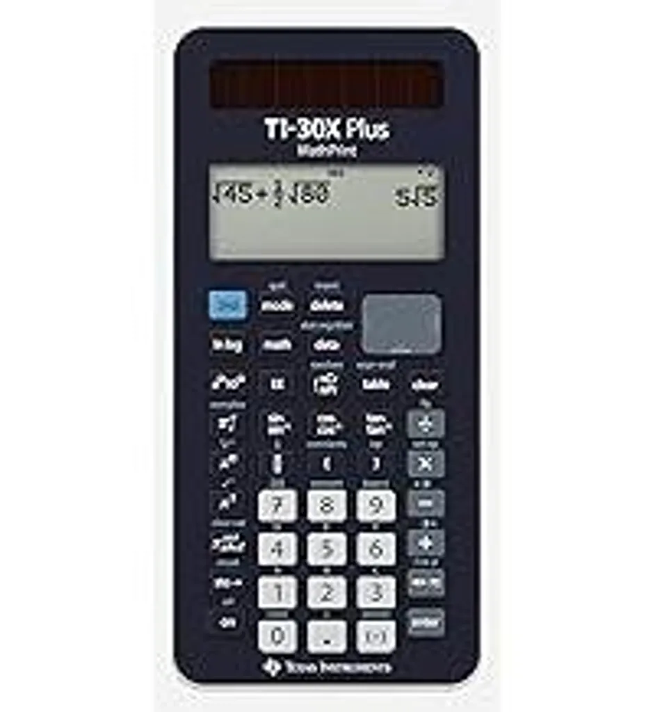 Calcolatrice TI-30X Plus MathPrint Blu: Migliore per Studenti SEK