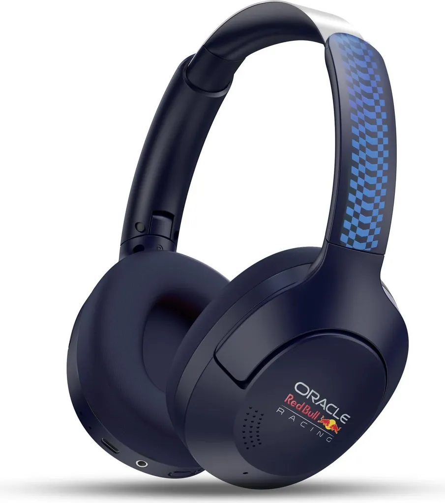 Casque réducteur de bruit sans fil bleu ciel à grande autonomie
