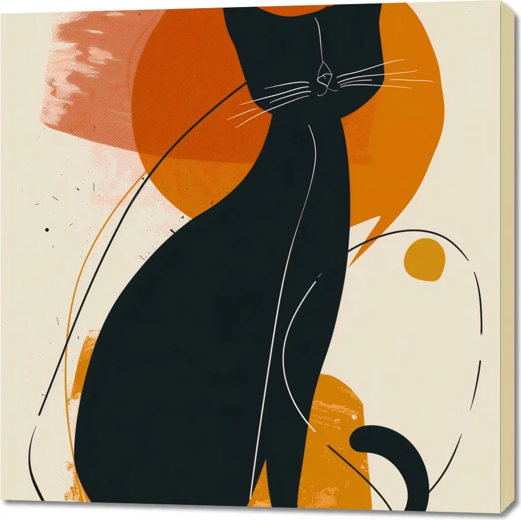 Quadro 100x100 cm Kici Kici