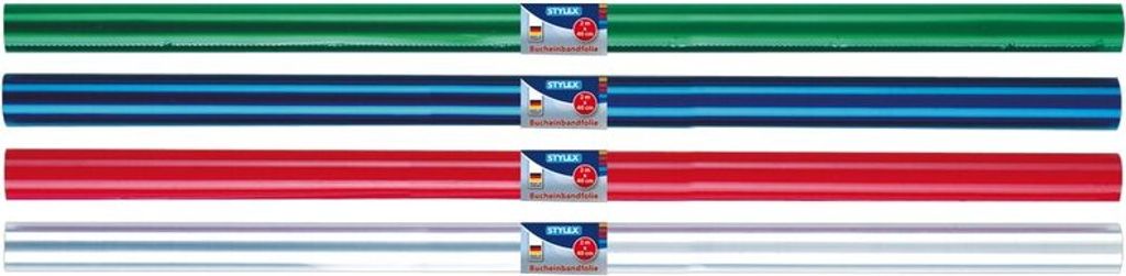 Stylex Bucheinbandfolie, 40 cm x 2 m - diverse Farben Produktbild 