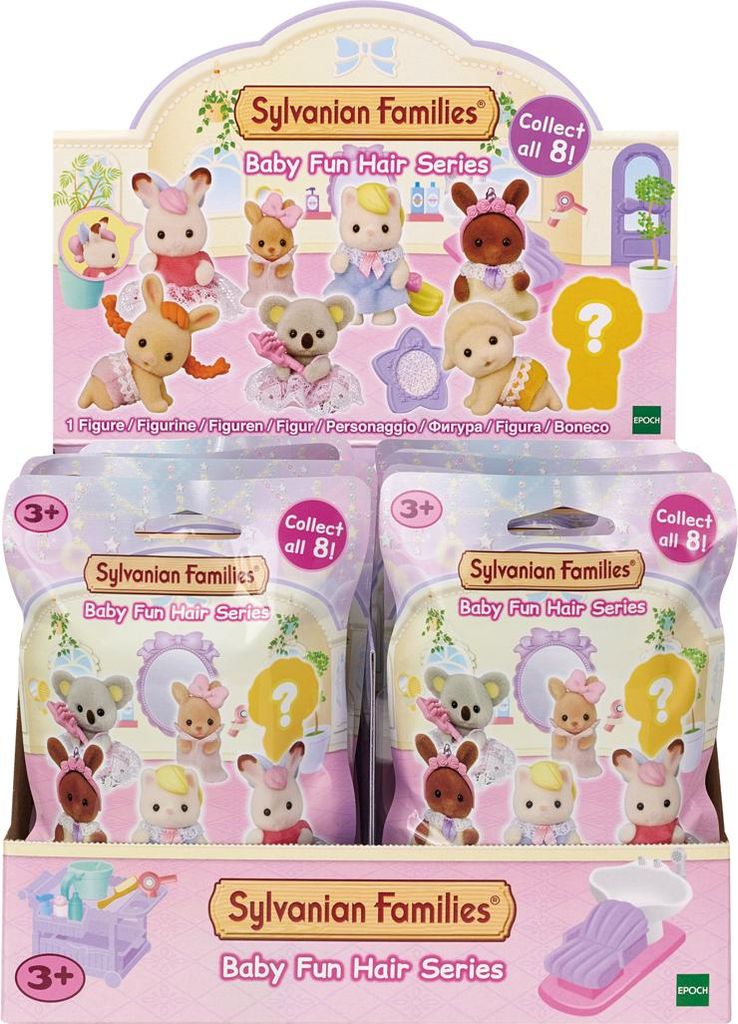 SYLVANIAN FAMILIES Sammelfiguren Serie 9 Friseur     0 Produktbild 