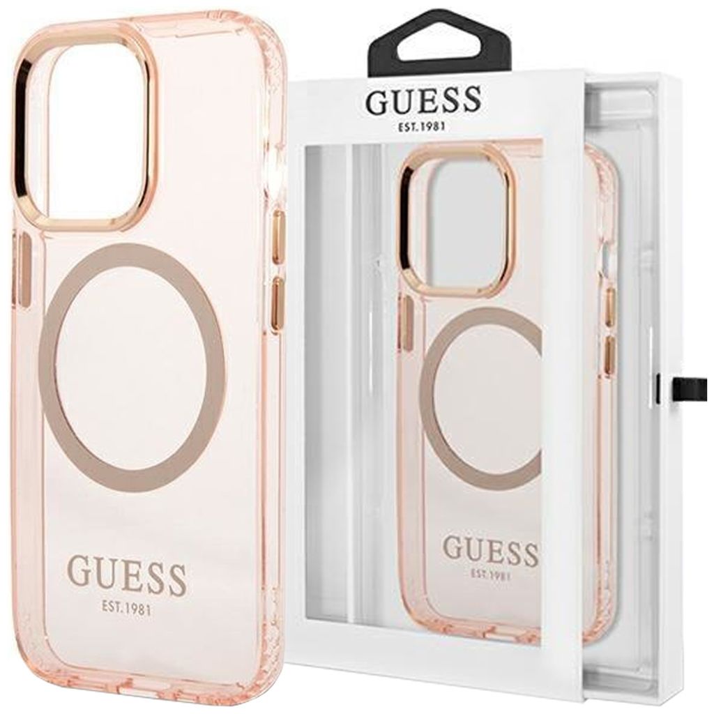 Guess Guhmp14Lhtcmp Iphone 14 Pro 6,1"" Różowy/Pink Hard Produktbild 