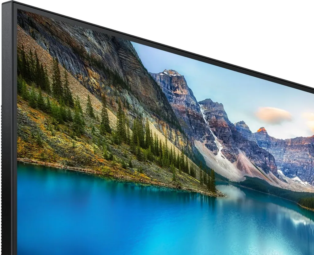 Moniteur de Bureau Samsung 24 pouces F24T370FWR Idéal Multi-écrans IPS