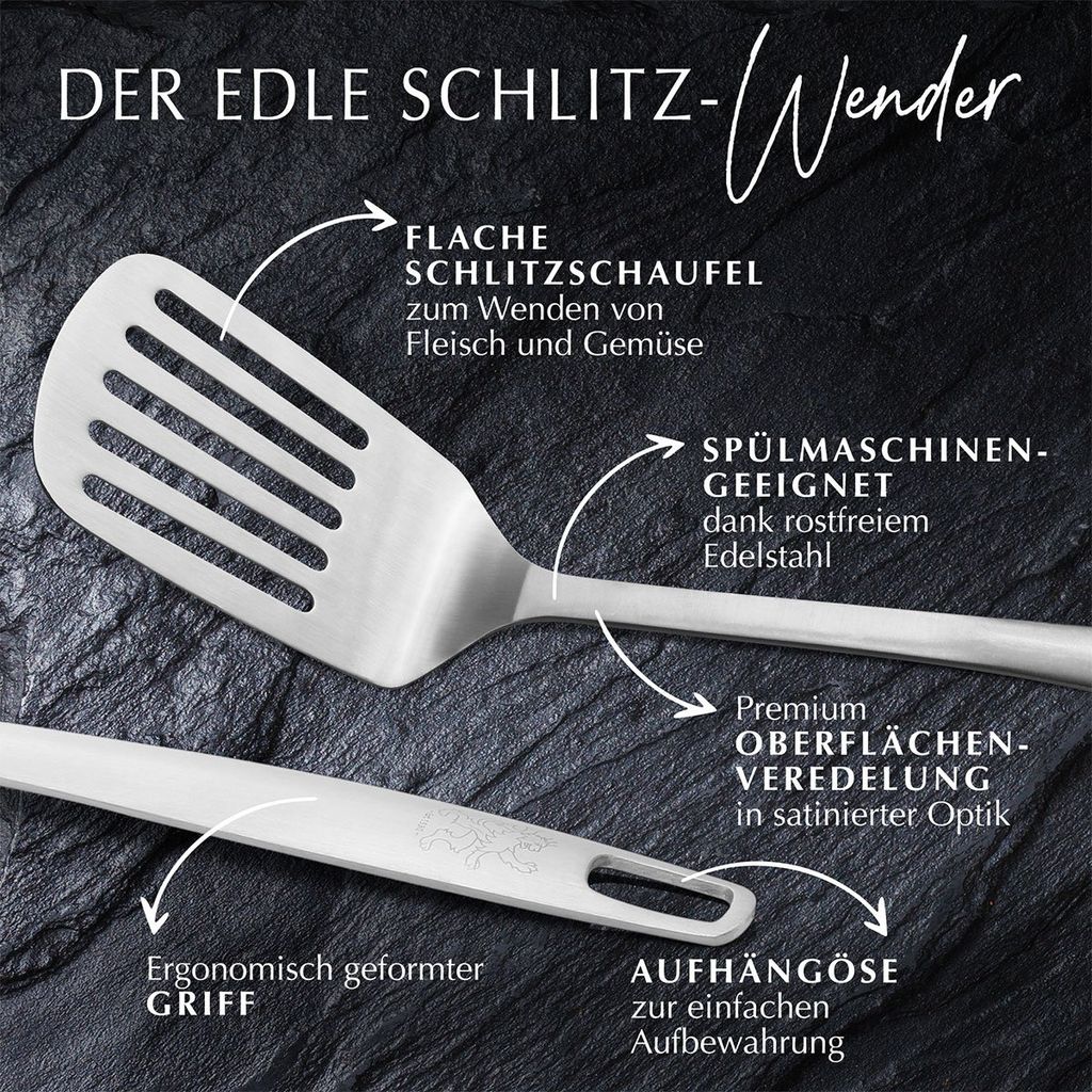 Stanley Rogers Schlitzwender 31 cm, Pfannenwender mit Produktbild 