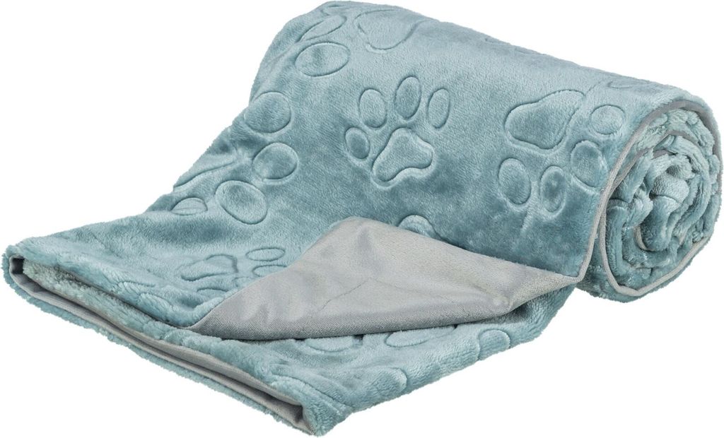 TRIXIE Decke Barry - blau/grau - 150 × 100 cm