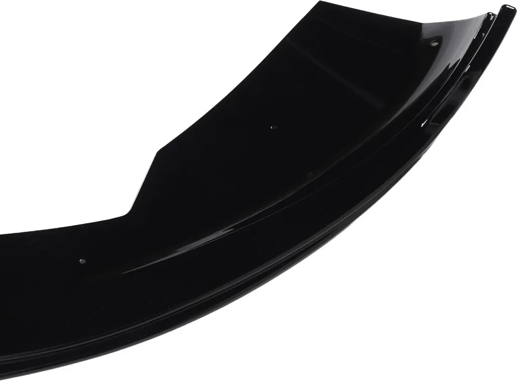 Améliorer l'aérodynamisme de votre Tesla 2023+ avec ce Splitter Noir