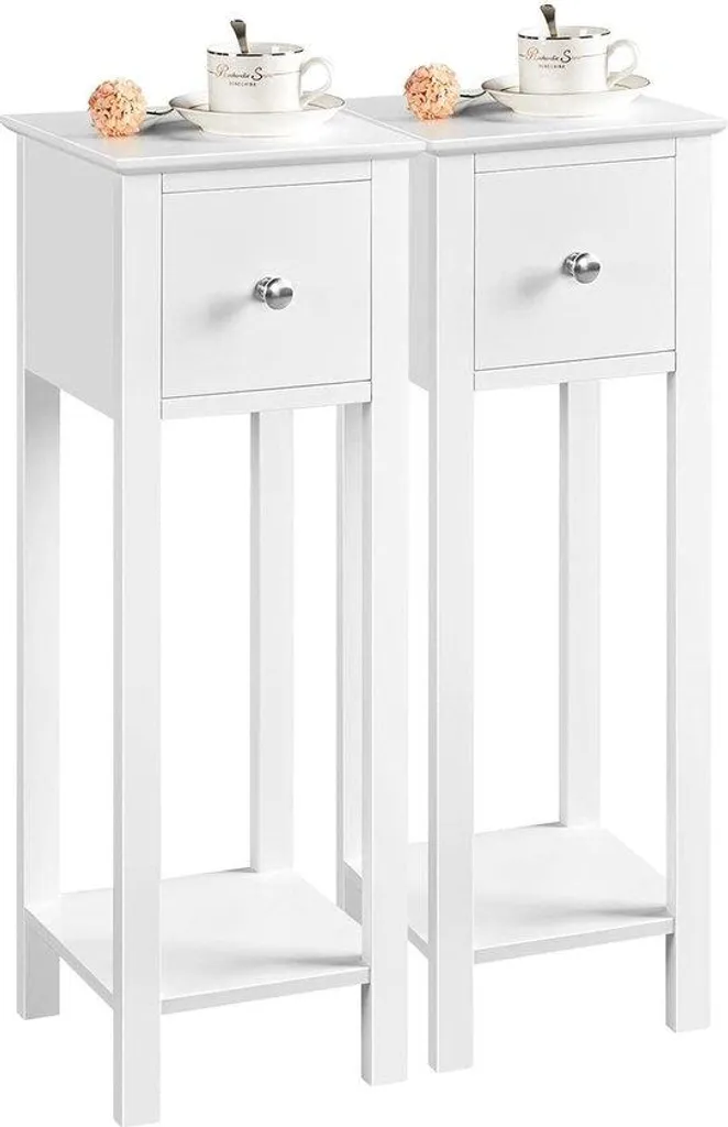 Table de chevet moderne pour chambre adulte - Rangement de nuit pratique