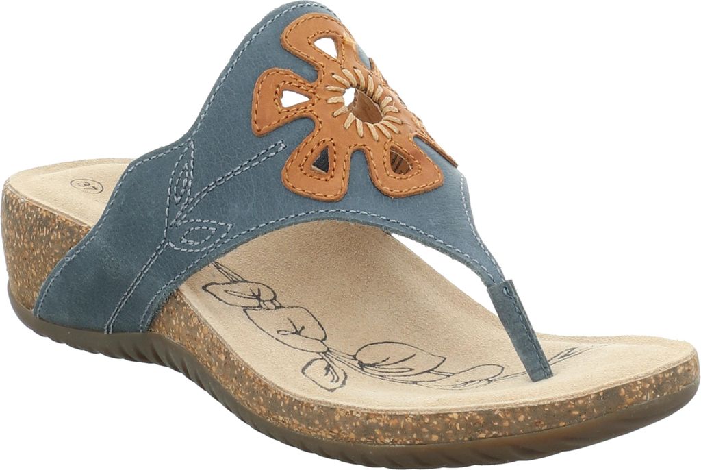 JOSEF SEIBEL Damen Zehentrenner Natalya 09 | blau Immagine del prodotto 
