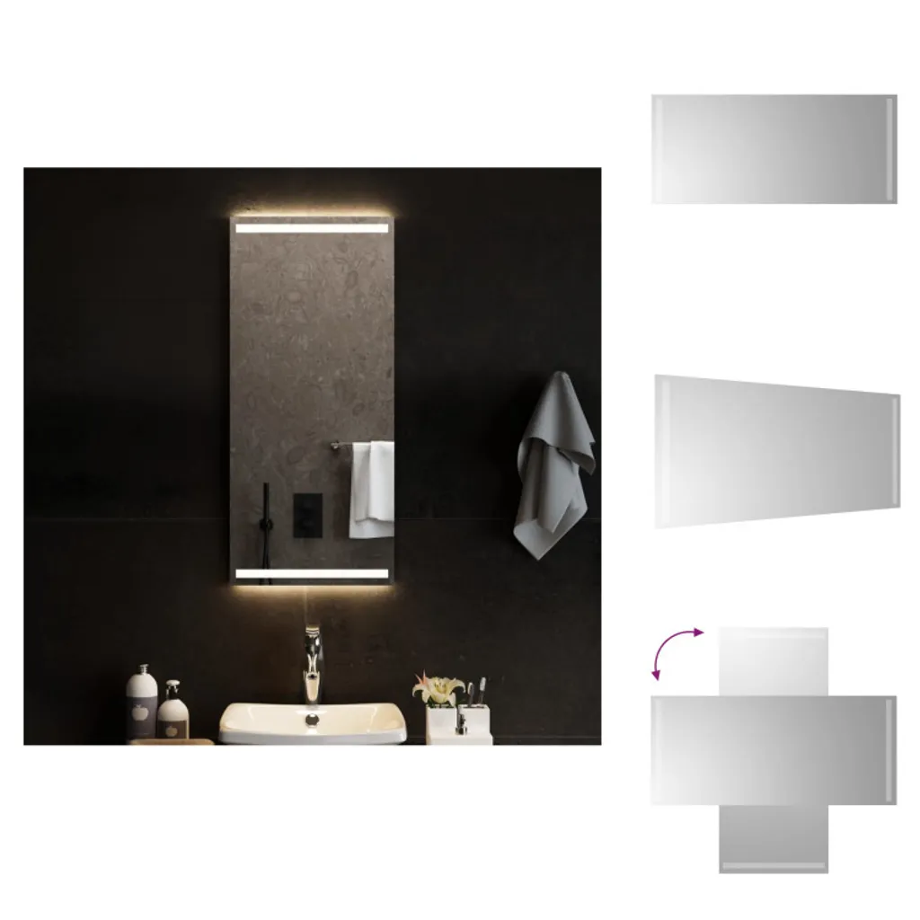 Offerta Specchio Bagno LED 40x90 cm vidaXL - Prezzo Imbattibile
