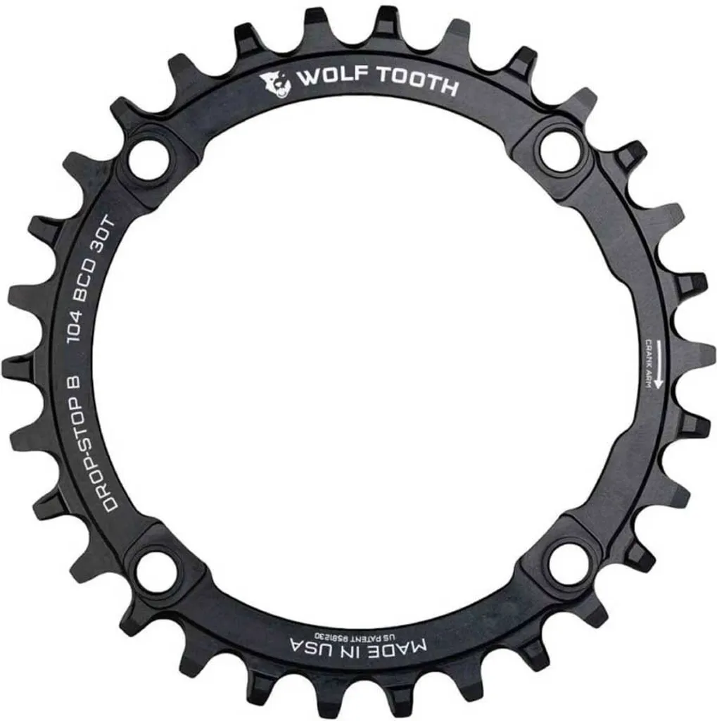 Plateau 104 BCD 32 Dents Noir pour Transformer son VTT en Mono Plateau