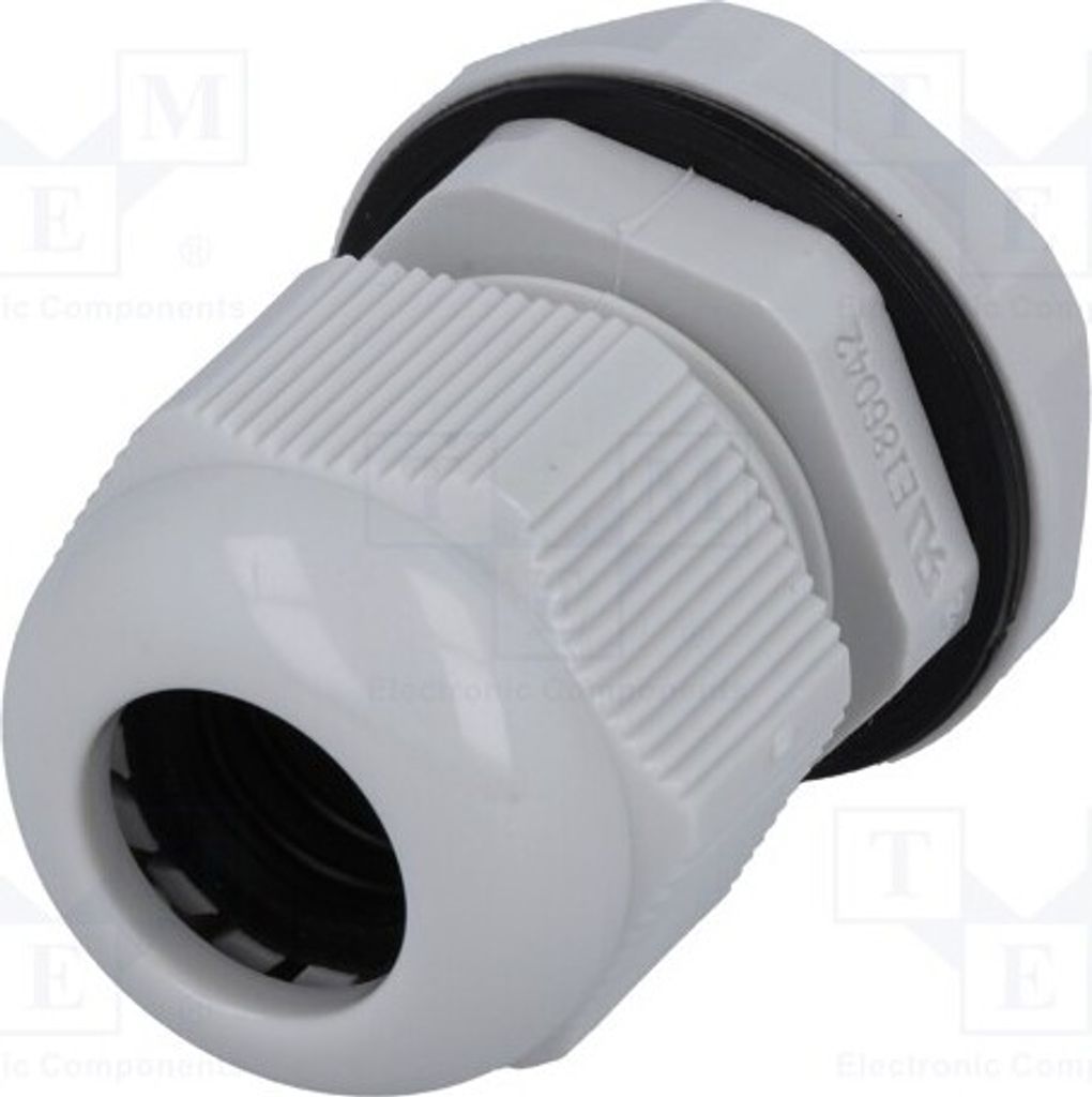 1x Kabelverschraubung UL94V-2 EGRWW13.5GY1 n grau IP68 Mat: