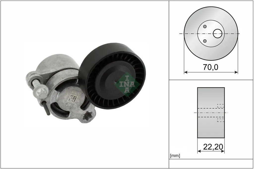 Tendeur de courroie M254 idéal pour entretien Mercedes GLC et W206