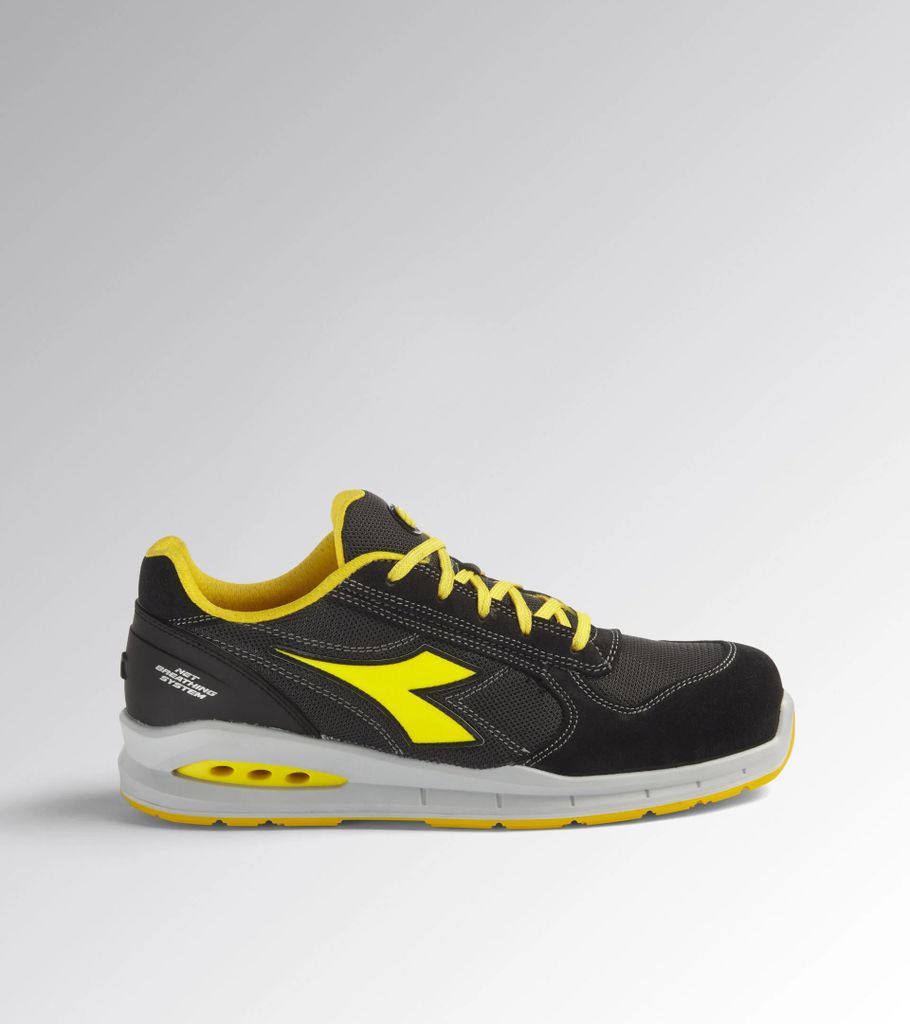 Utility Diadora Arbeitsschuh Run Net Airbox Sandale S1P Src Anthrazit Schwarz