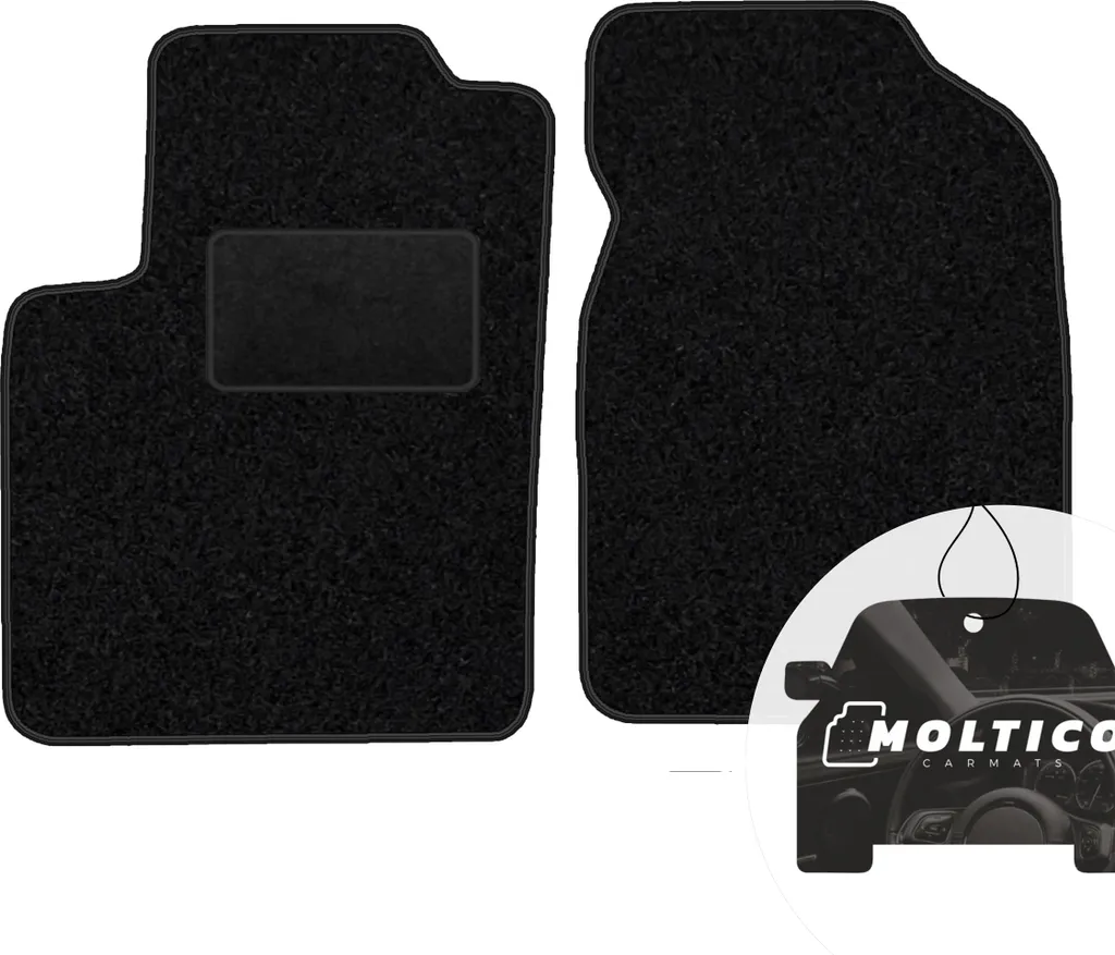 Tappetini anteriori in gomma universali per: Smart Fortwo II hatchback (2007-2014