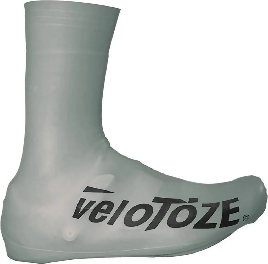 Couvre-chaussures cyclisme pluie VeloToze 2.0 longs argent S