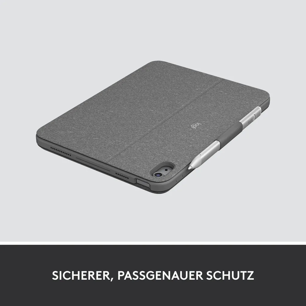 Logitech Combo Touch 920-011435 Clavier iPad avec Trackpad Oxford Gray - 18