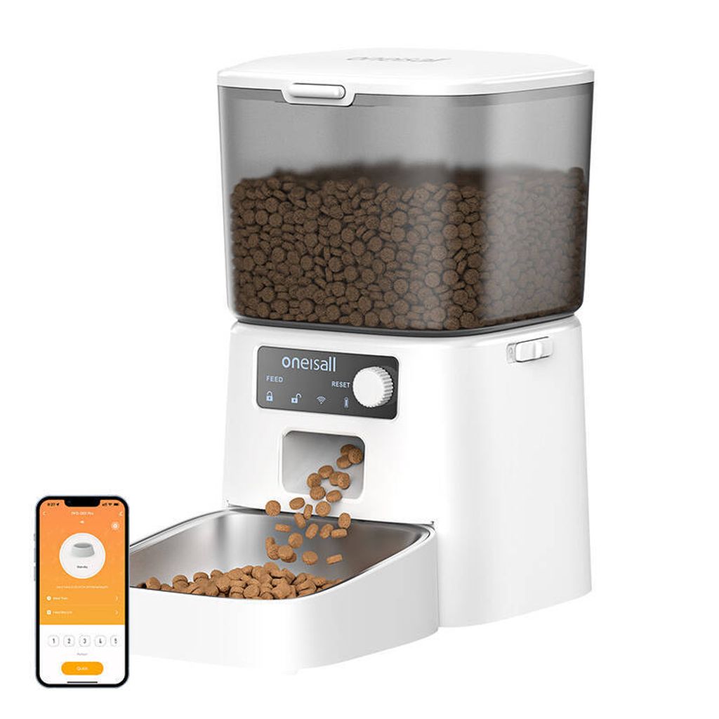 Oneisall Pfd001 Pro Dispenser intelligente per mangimi Immagine del prodotto 