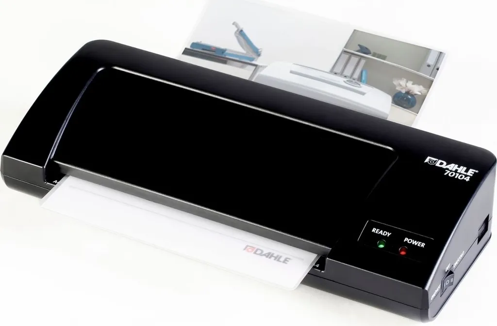 Dahle 70104 Laminatore A4 Nero: Protezione Professionale con 2 Rulli