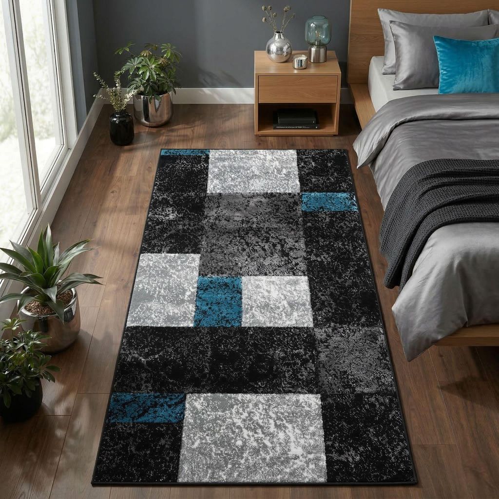 Carpetsale24 Designer Wohnzimmer Teppich Modern Weicher Produktbild 