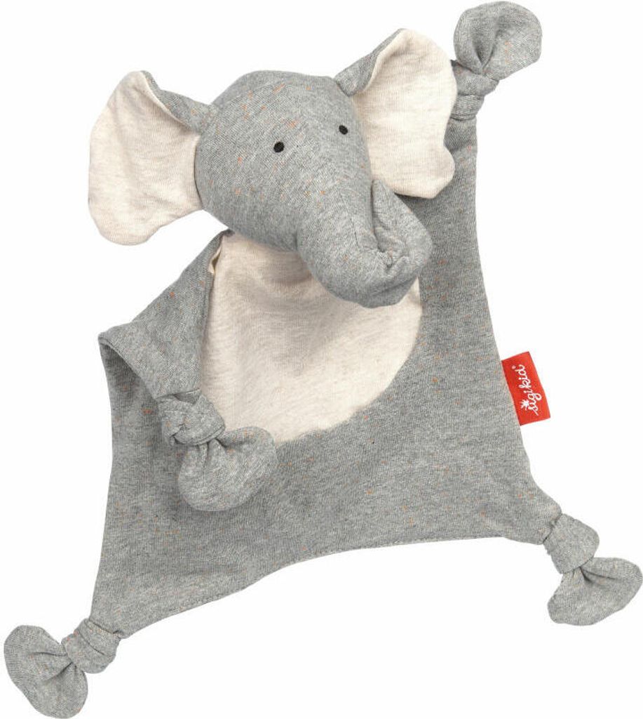 Schnuffeltuch Elefant Yellow