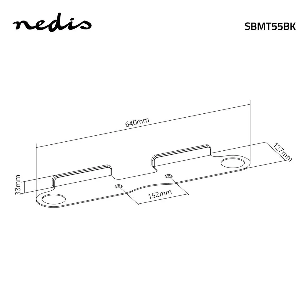 Support pour Sonos Beam : Fixation Murale Idéale pour Salon et Cinéma - 3