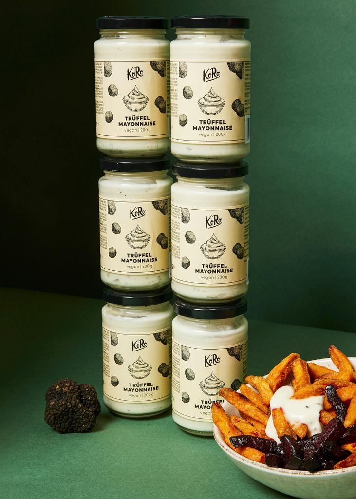KoRo I Pflanzliche Trüffel Mayonnaise 6 x 200 g