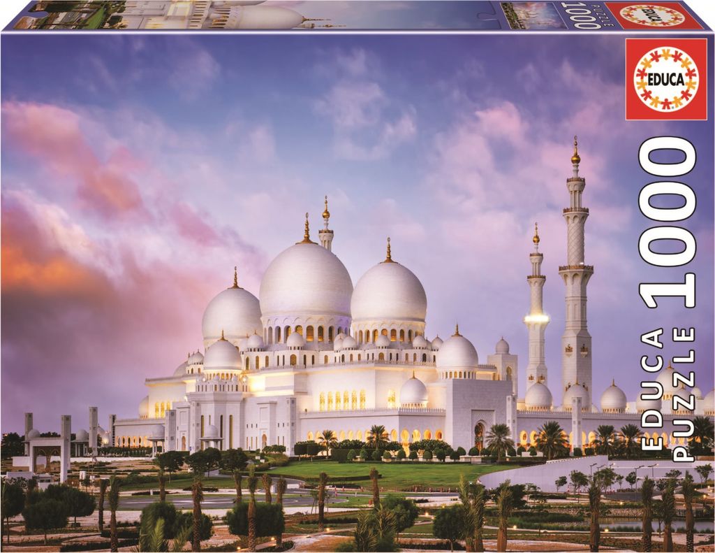 Educa 19644 Scheich-Zayid-Moschee 1000 Teile Puzzle