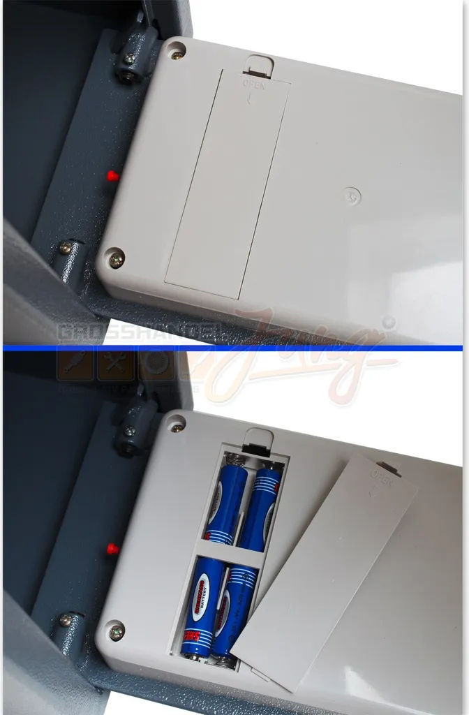 Coffre-fort digital DMT 121 à code programmable et parois en acier renforcé - 3