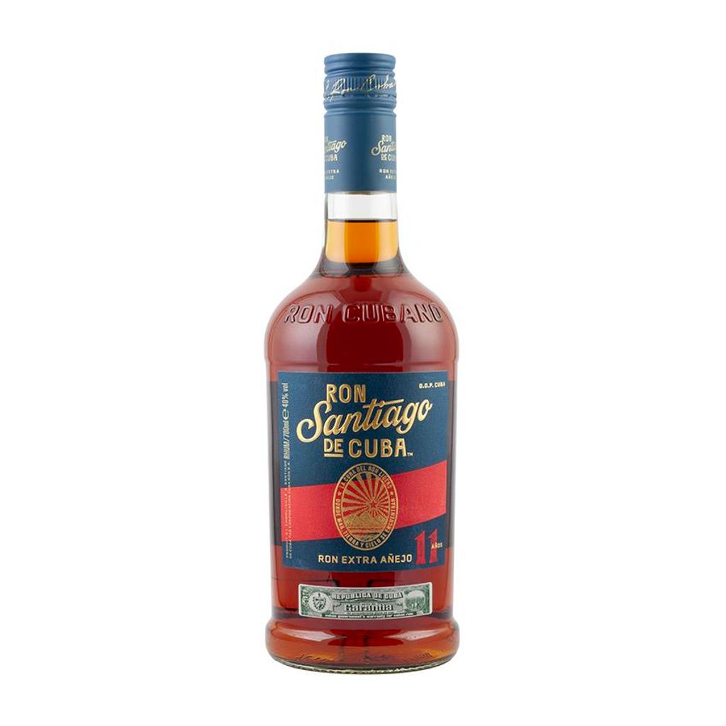 Santiago de Cuba Brauner Rum D.O.P. Cuba Ron Superior Anejo Produktbild 