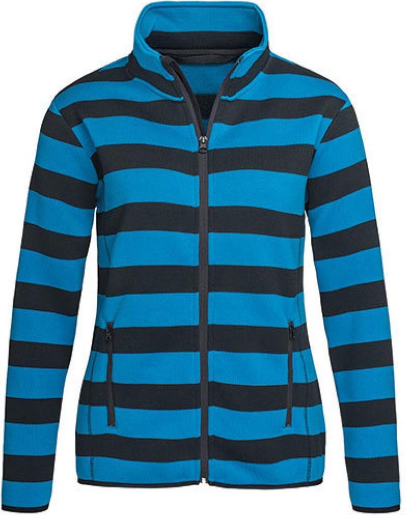 Stedman Striped Fleece Jacket Women