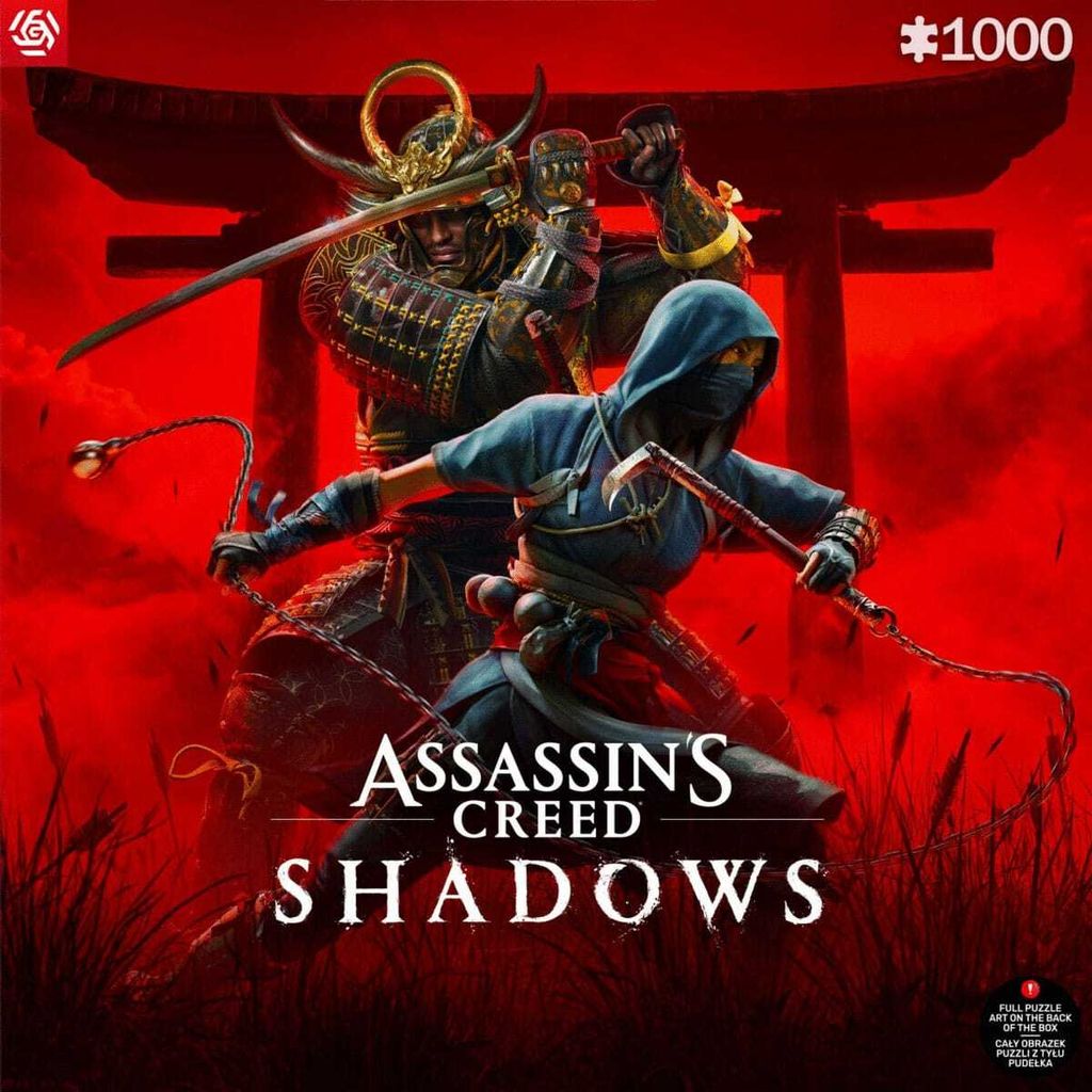 Puzzle Cenega Publishing Assassin s Creed Shadows Naoe & Yasuke 1000 Piezas