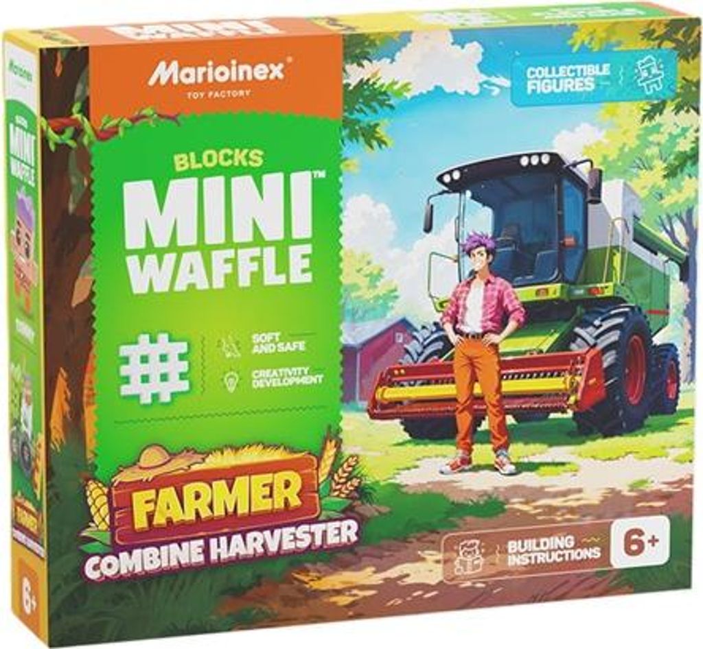 Mini Waffel-Farmer Set: Tommy's Ernte im Kombajn-Wunderland