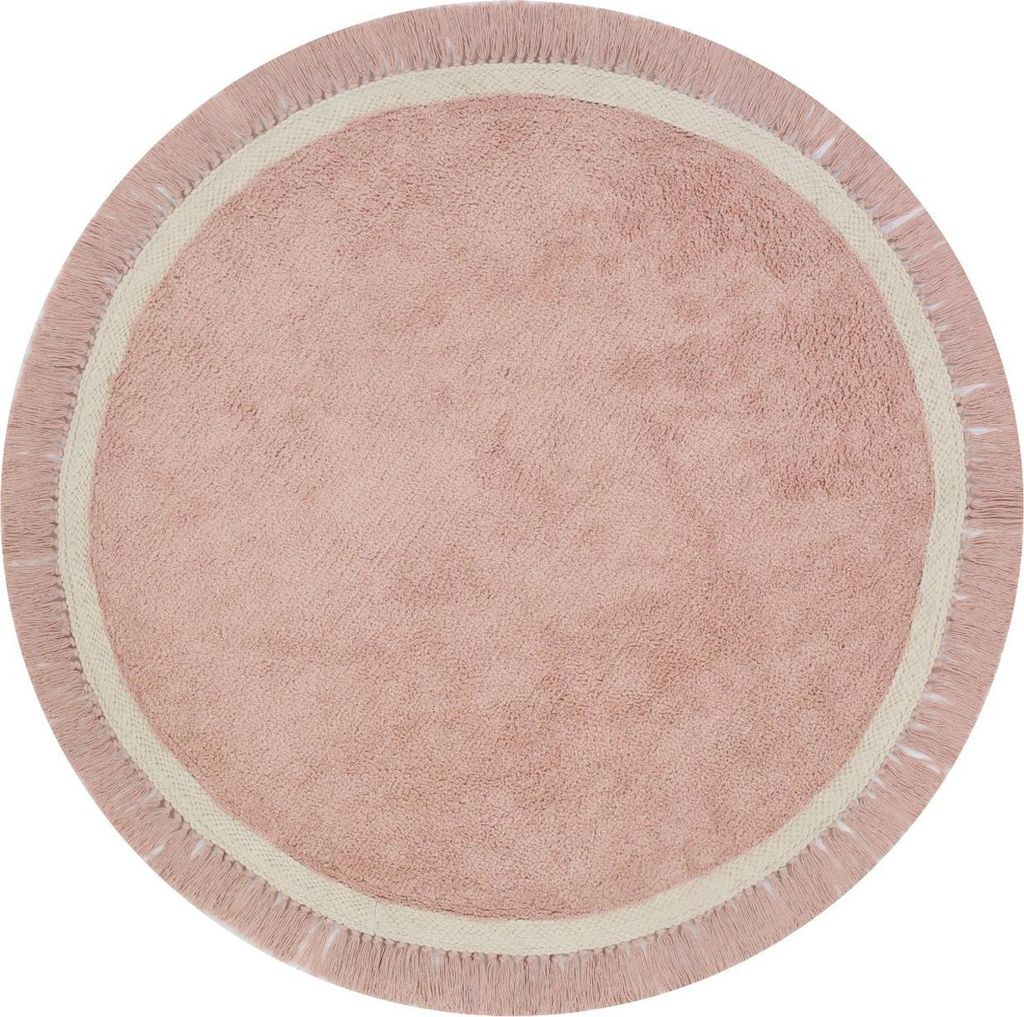 Tapis Petit Teppich – Rosa – 130 x 130 cm – Pink | Tapis Produktbild 