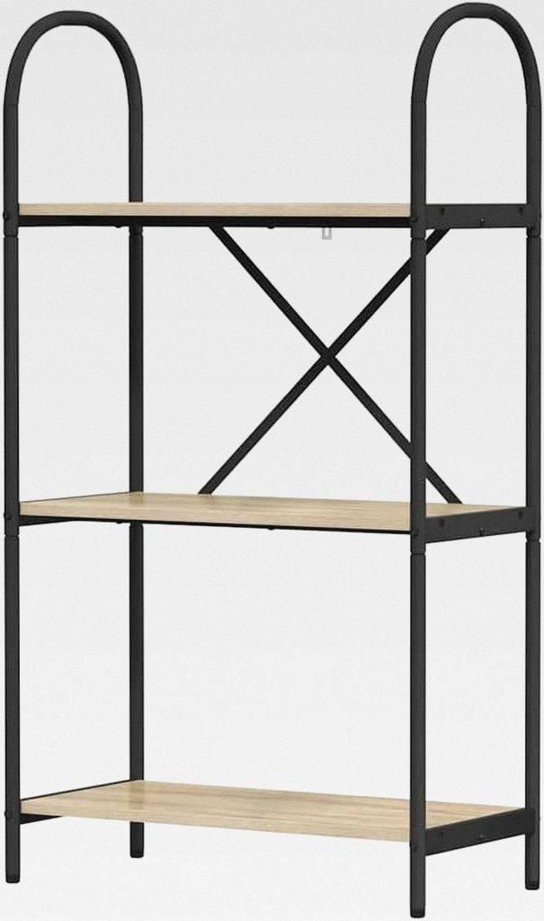 Bücherregal Sonoma-Eiche 60 x 30 x 109 cm Holzwerkstoff Lagerregal für Garage, Abstellraum, Kellerregal