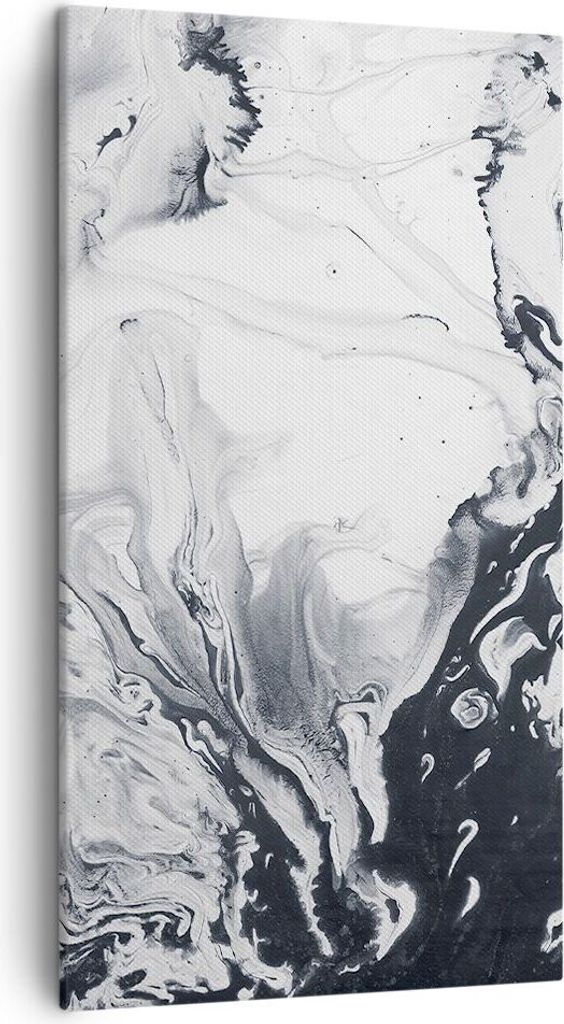 Bild auf Leinwand - Leinwandbild - Abstraktion modern - 45x80cm - Wand Bild - Wanddeko - Wandbilder - Leinwanddruck - Bilder - Kunstdruck - Wanddek...