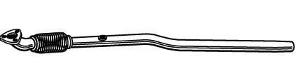 VEGAZ Abgasrohr Auspuffrohr für OPEL Astra H Caravan (A04) OR-266
