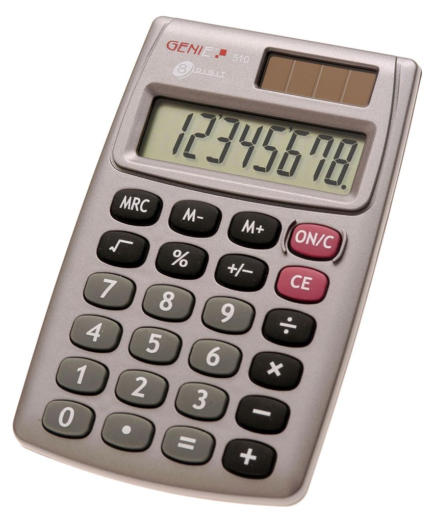 GENIE Taschenrechner 215 P 8-stellig Produktbild 