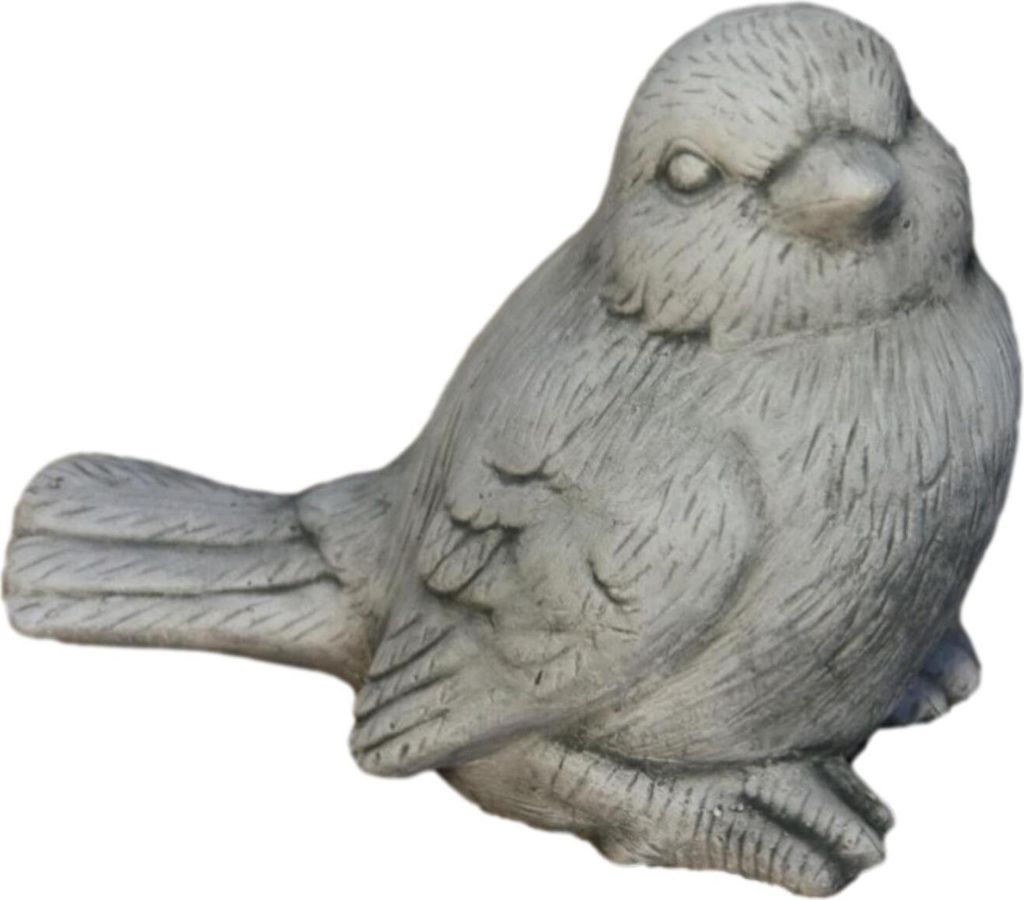 Schöner Vogel aus Steinguss Neu Frostfest Produktbild 