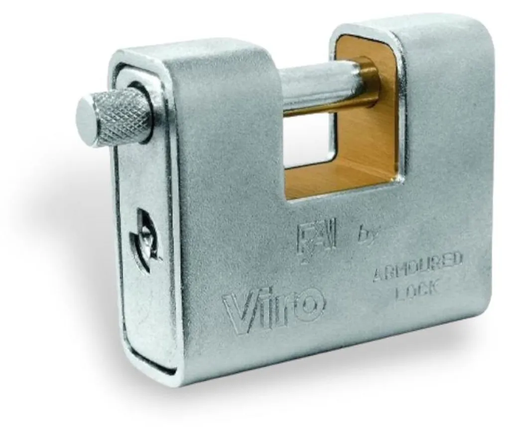 Cadenas anti-vol renforcé VIRO FAI 91 mm blindé contre le crochetage