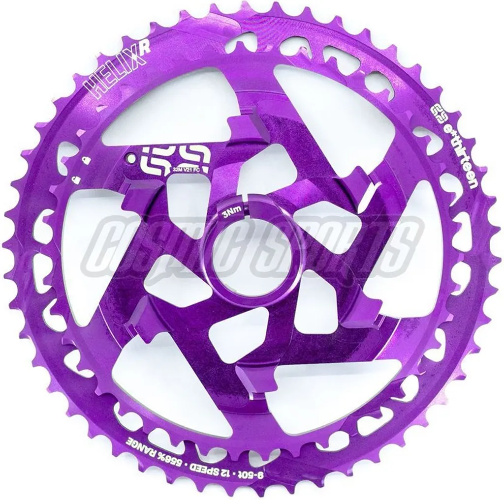Pignon de vélo 12 vitesses e*thirteen Helix Race 42-50T pour montée