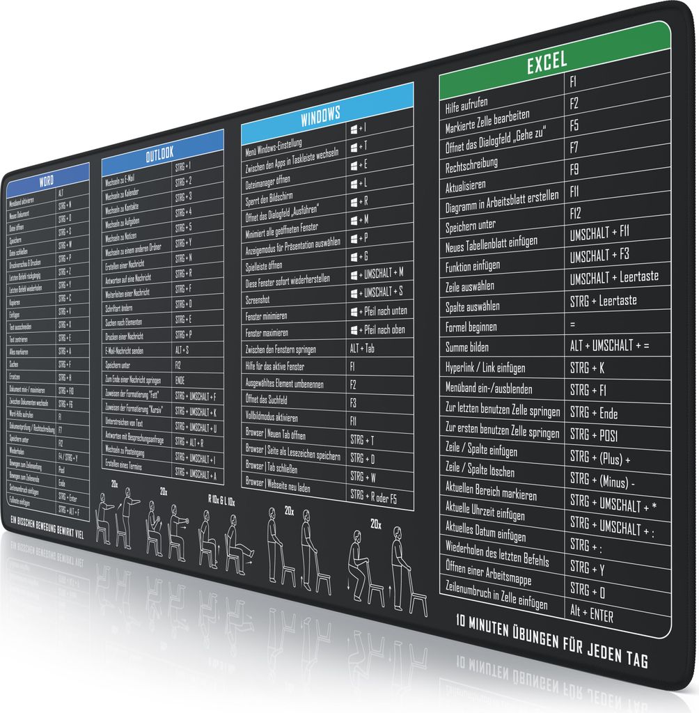 Titanwolf Gaming Mauspad XXL, Speed Mousepad 900 x 400 x 3 Produktbild 