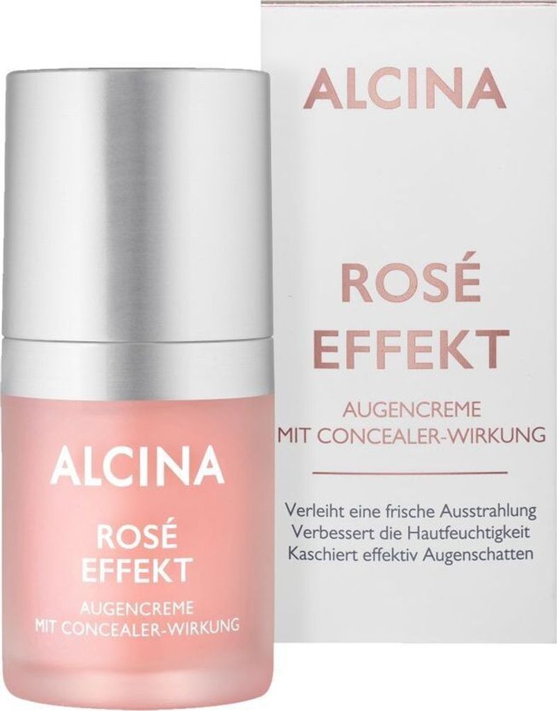 ALCINA Rosé Effekt Augencreme mit Concealer Effekt für eine Produktbild 4