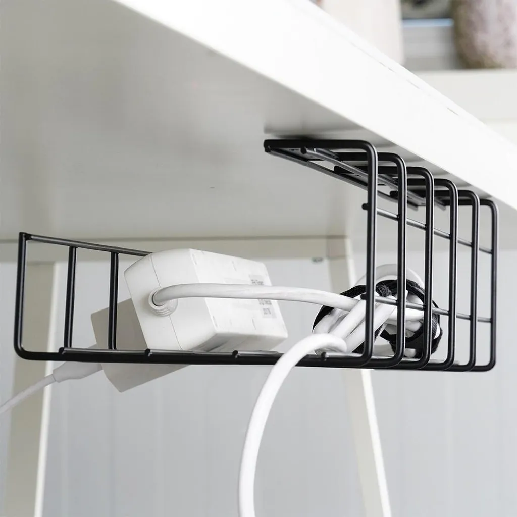 Cable Management Kit Metallo Nero per Setup Gaming e PC Office - 4